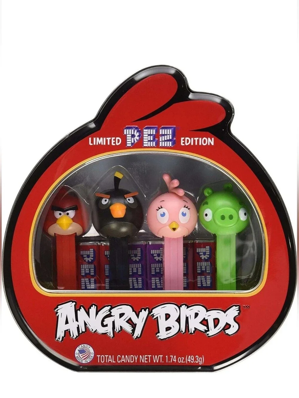 ANGRY BIRDS LIMITED EDITION PEZ SET